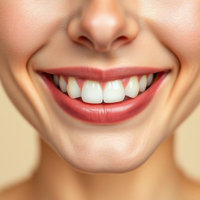 Smile before whitening preview