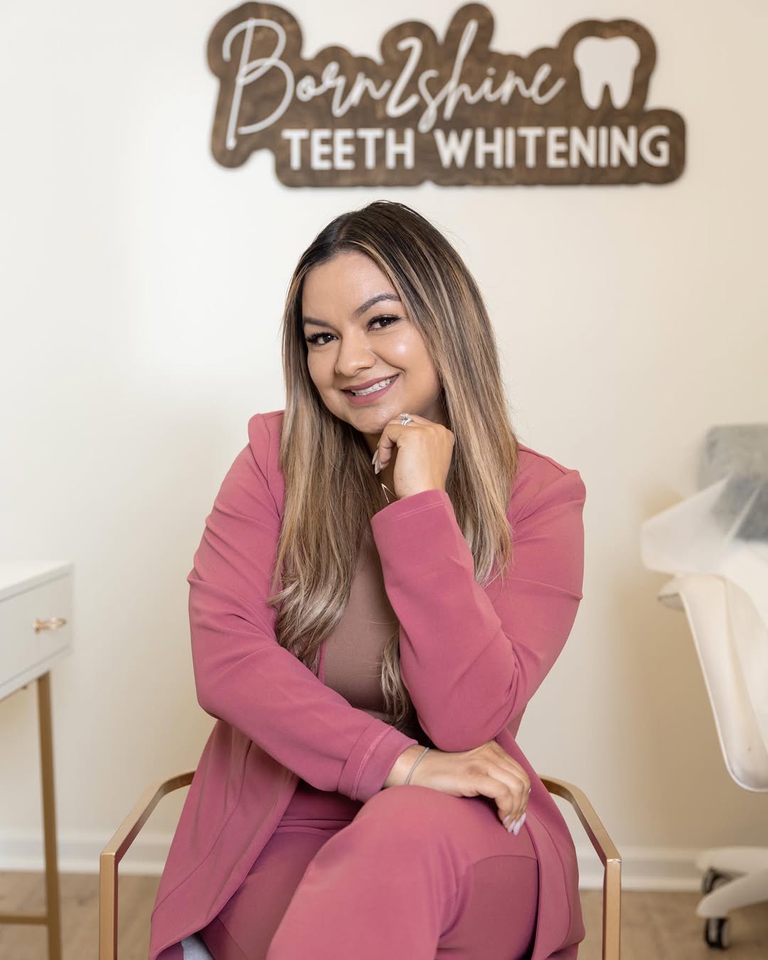 Nanci Arroyo, founder of Born2Shine Teeth Whitening